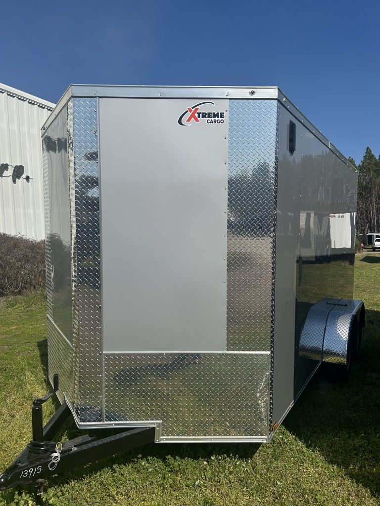 7 x 14 Silver Cargo Trailer – Xtreme Cargo Trailer Built to Work
