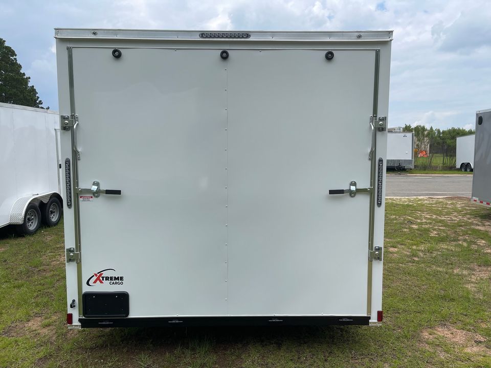 8.5′ x 24′ White Xtreme Tandem Axle Cargo Trailer for Sale in Douglas, GA – $8,350