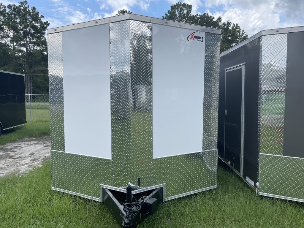 8.5′ x 24′ White Xtreme Tandem Axle Cargo Trailer for Sale in Douglas, GA – $8,350