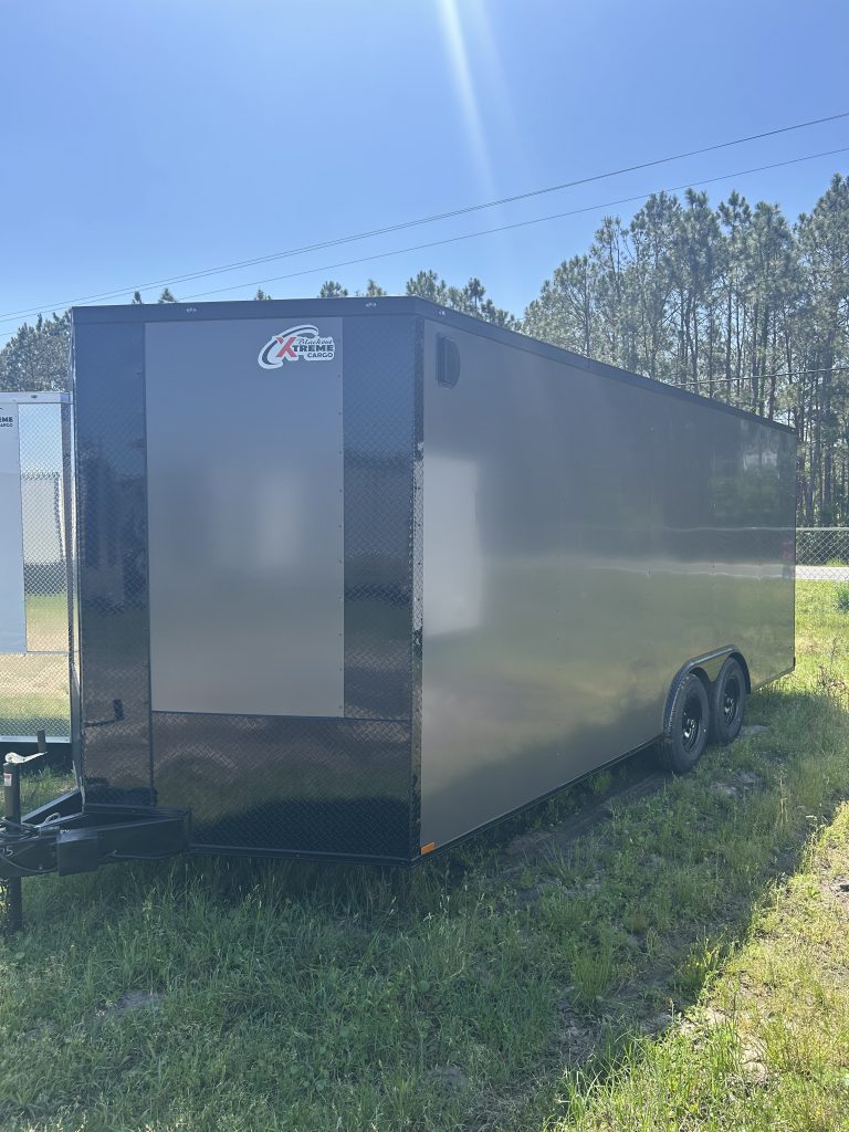 8.5 x 20 Xtreme Cargo Enclosed Trailer – Blackout Package