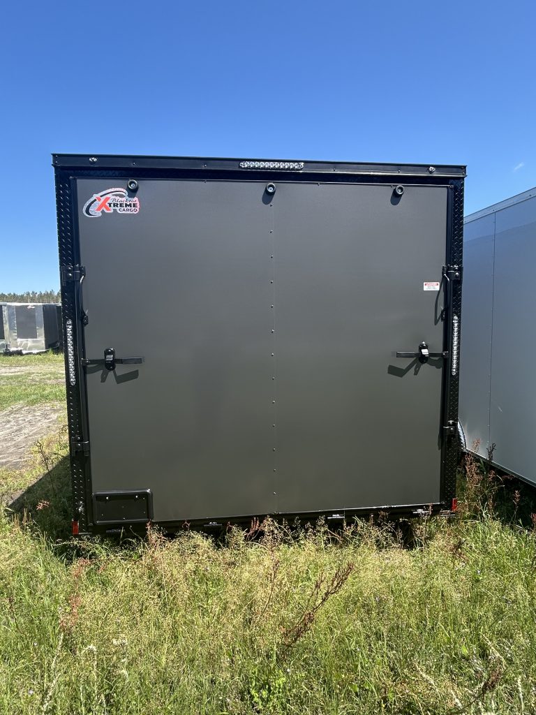 8.5 x 20 Xtreme Cargo Enclosed Trailer – Blackout Package