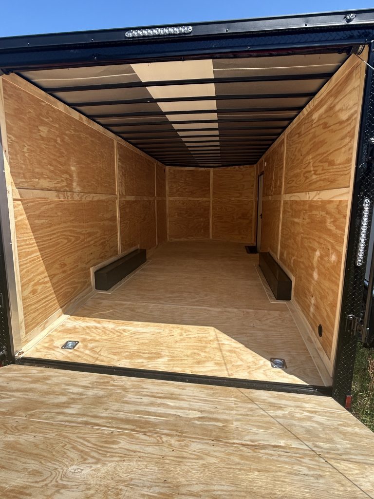 8.5 x 20 Xtreme Cargo Enclosed Trailer – Blackout Package