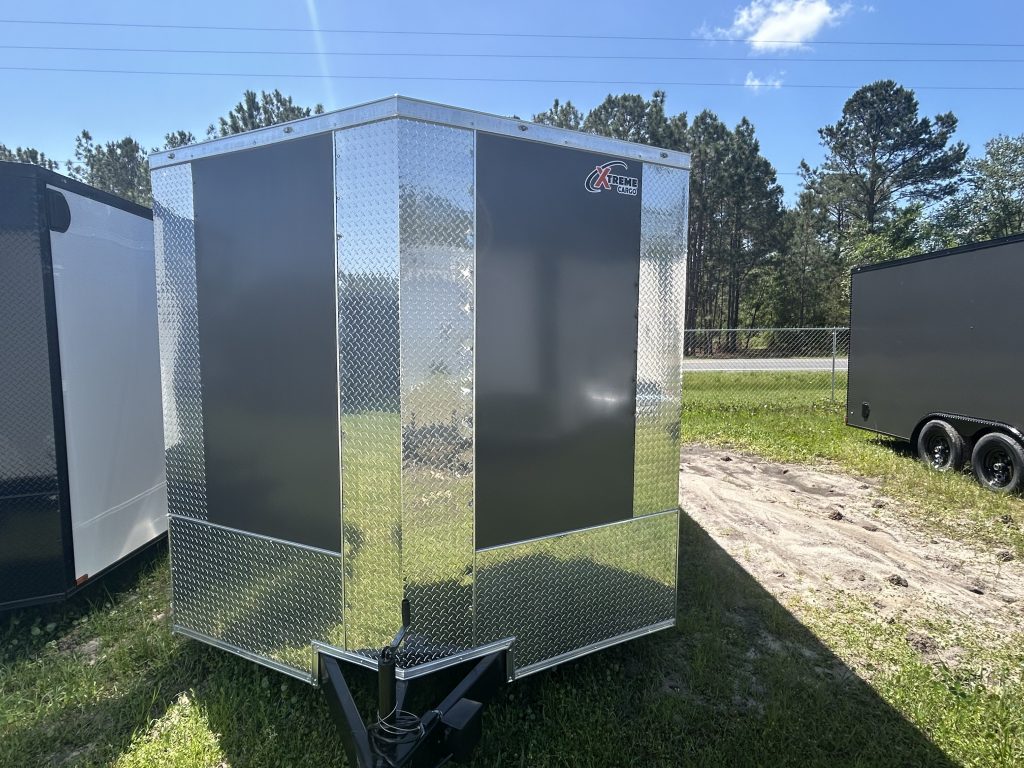 8.5′ x 24′ Charcoal Xtreme Tandem Axle Cargo Trailer for Sale in Douglas, GA – $8,350