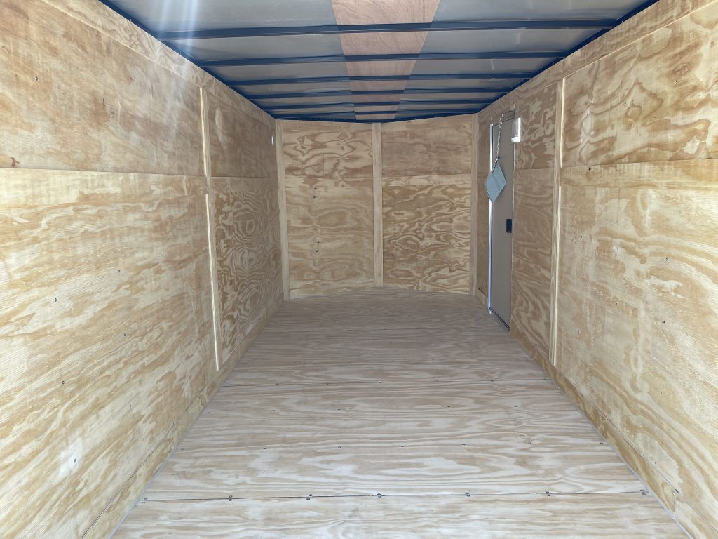 7 x 16 White Cargo Trailer | Tandem Axle Xtreme Enclosed Trailer | Cargo Trailer Depot