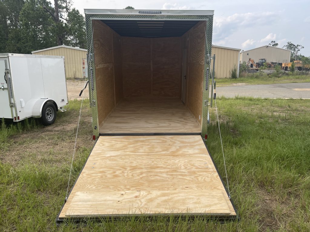 7 x 14 White Cargo Trailer | Xtreme Cargo Enclosed Trailer with 7 Foot Height