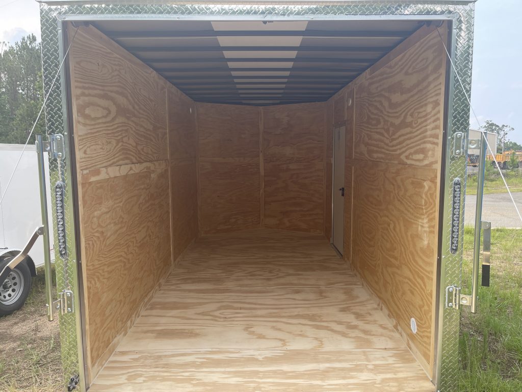 7 x 14 White Cargo Trailer | Xtreme Cargo Enclosed Trailer with 7 Foot Height