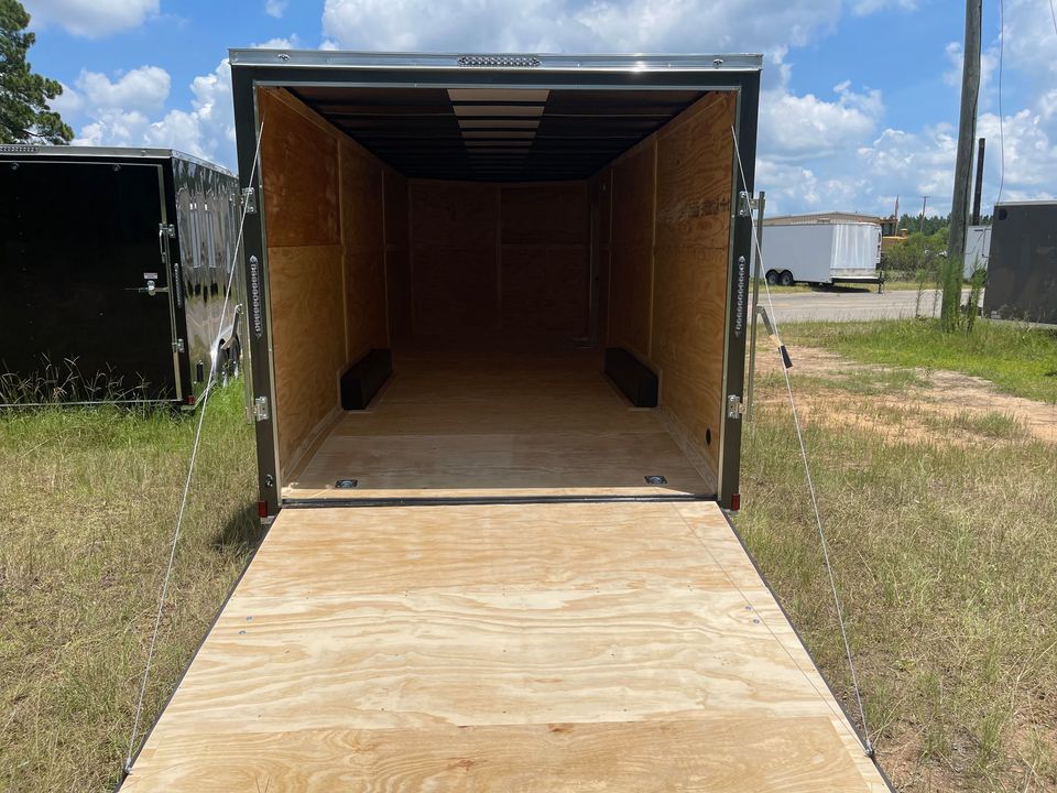 8.5′ x 24′ Charcoal Xtreme Tandem Axle Cargo Trailer for Sale in Douglas, GA – $8,350