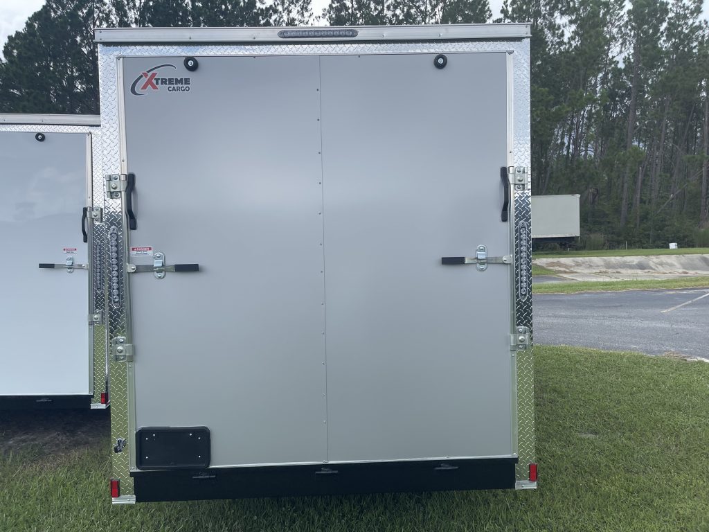 7′ x 16′ Silver Xtreme Tandem Axle Cargo Trailer for Sale in Douglas, GA – $5,875