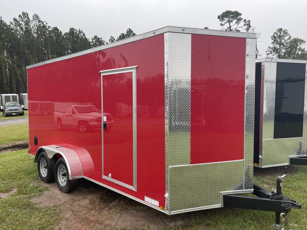 7 x 16 Cargo Trailer – Xtreme Tandem Axle Trailer Built Heavy Duty