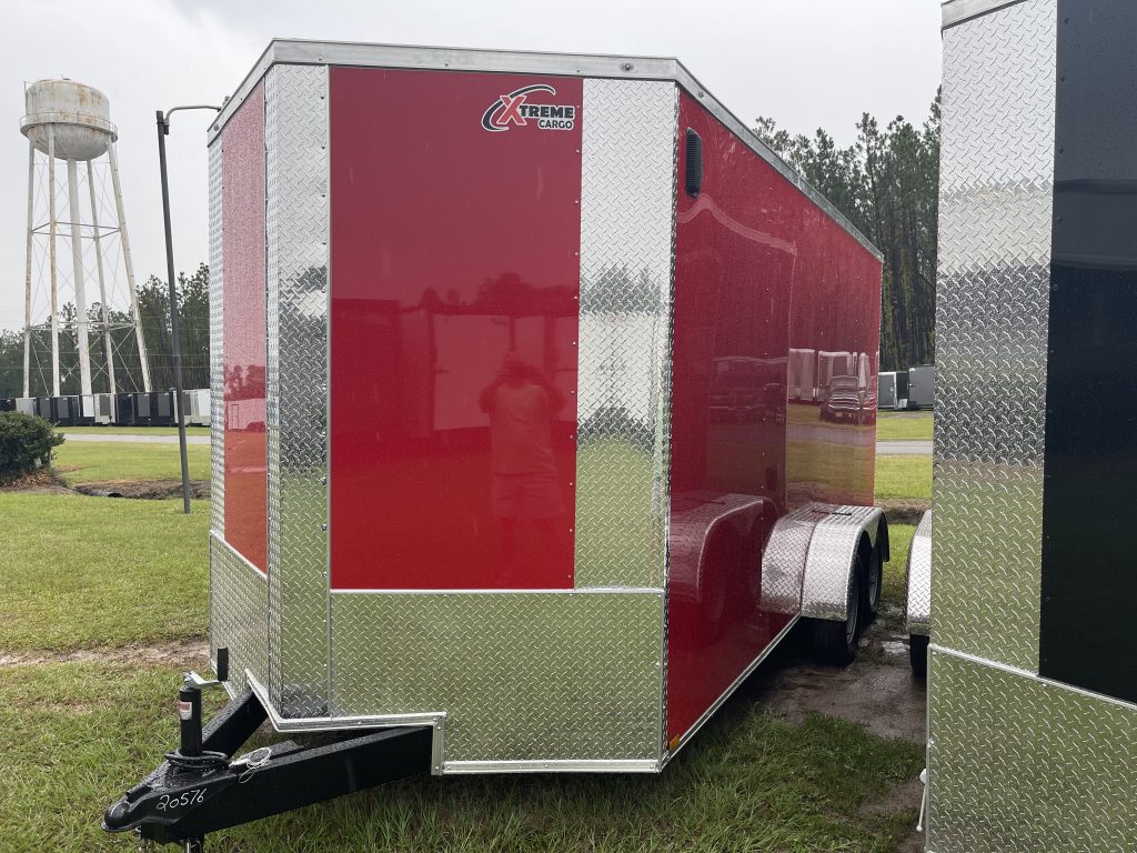 7 x 16 Cargo Trailer – Xtreme Tandem Axle Trailer Built Heavy Duty