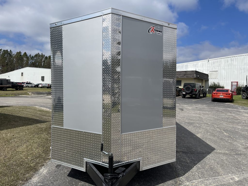 7′ x 16′ Silver Xtreme Tandem Axle Cargo Trailer for Sale in Douglas, GA – $5,875