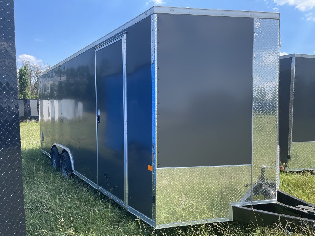 8.5×20 Rock Solid Trailer – Charcoal Gray