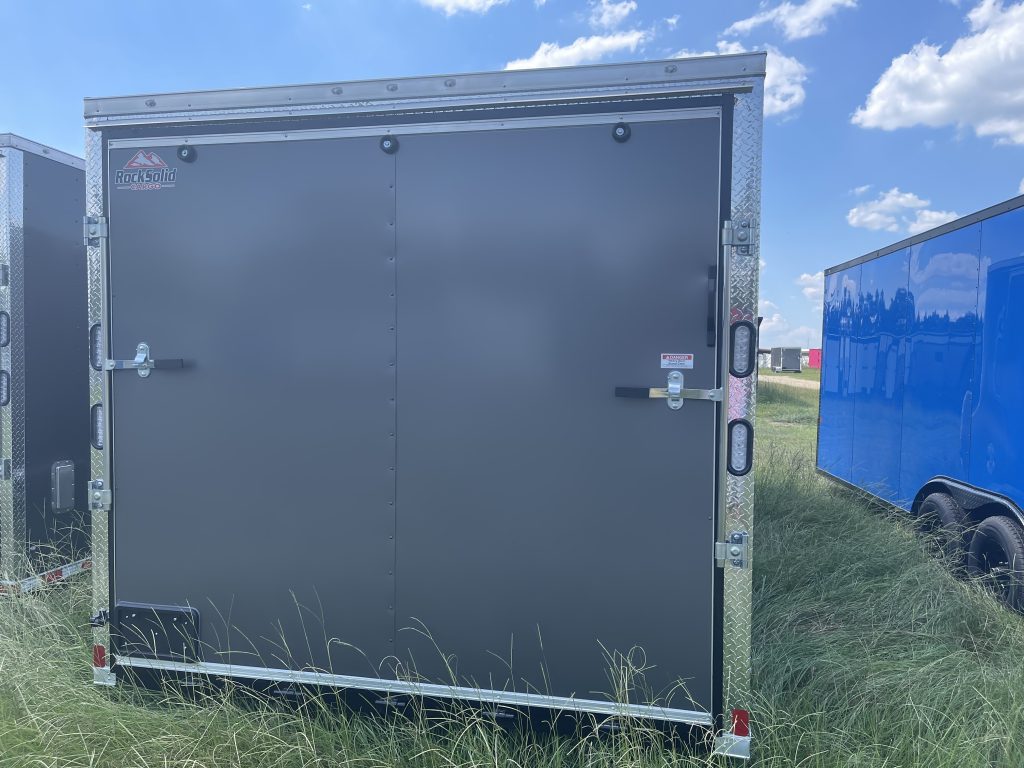 8.5×20 Rock Solid Trailer – Charcoal Gray