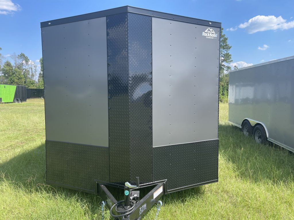 8.5×20 Rock Solid Trailer – Charcoal Blackout Edition