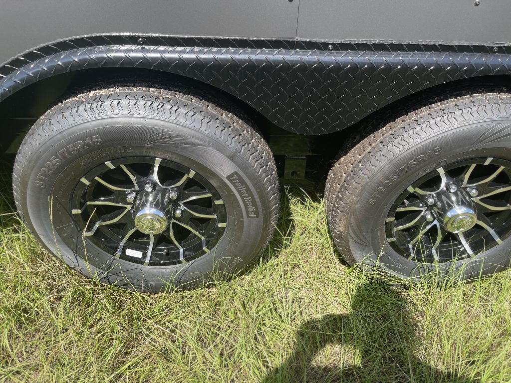 8.5×20 Rock Solid Trailer – Charcoal Blackout Edition