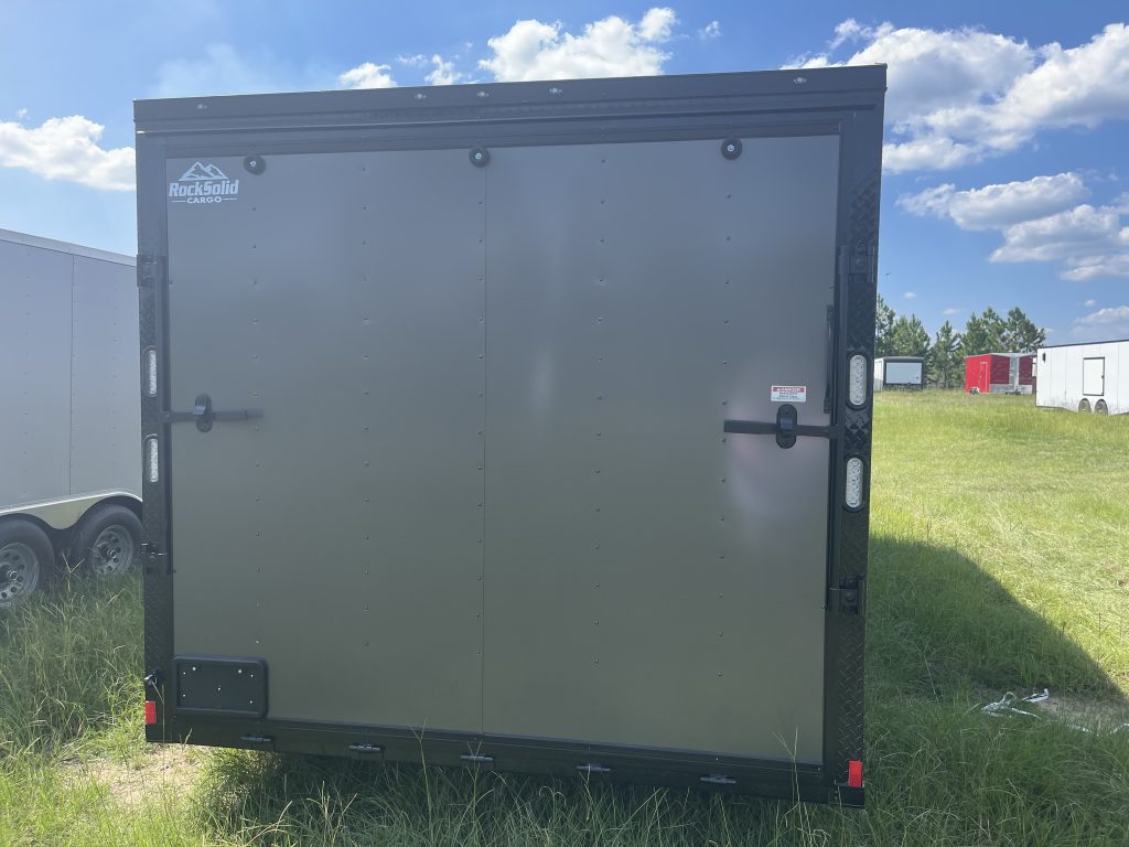 8.5×20 Rock Solid Trailer – Charcoal Blackout Edition