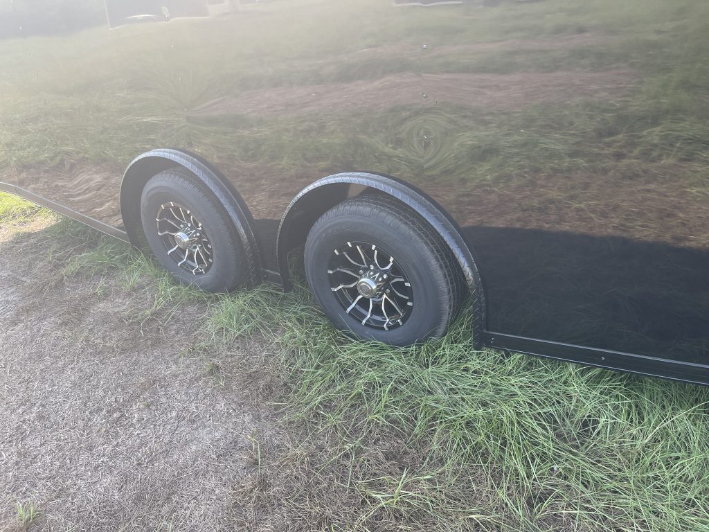 8.5×24 Rock Solid Cargo Trailer – Blackout Package