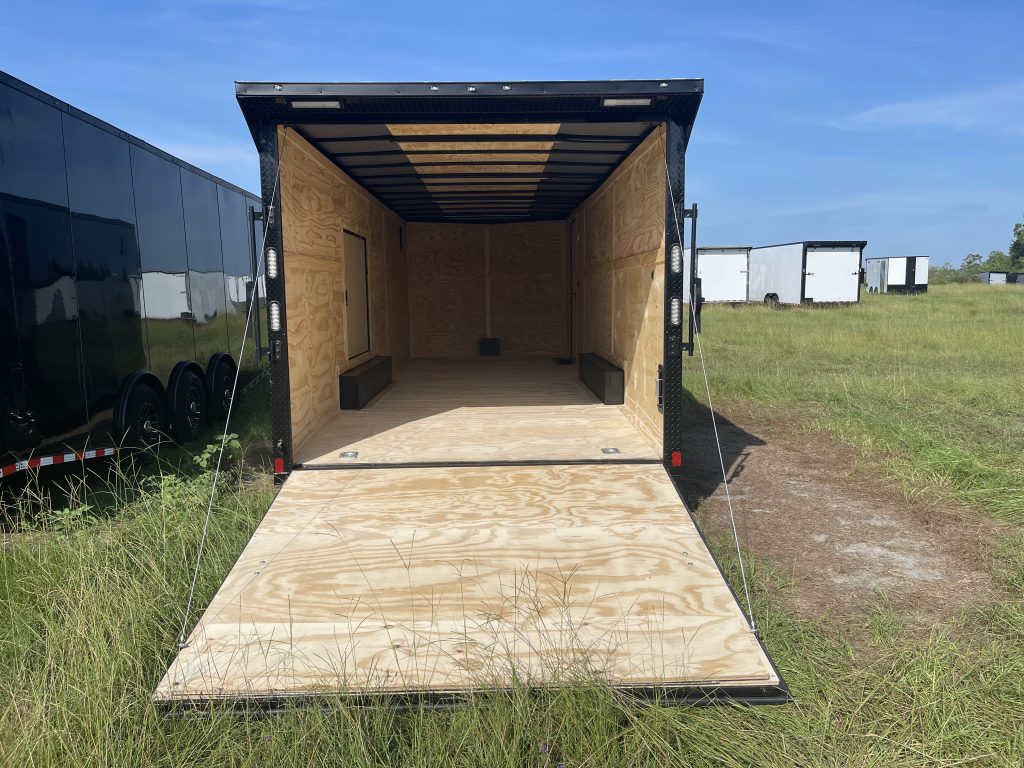 8.5×24 Rock Solid Cargo Trailer – Blackout Package
