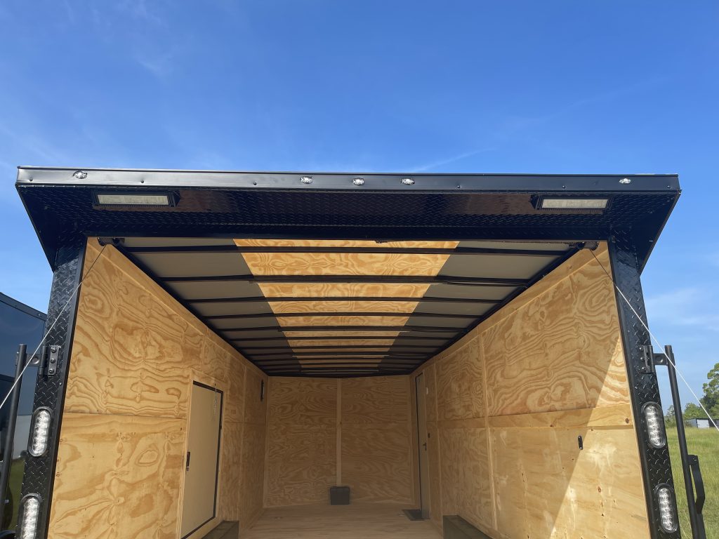 8.5×24 Rock Solid Cargo Trailer – Blackout Package