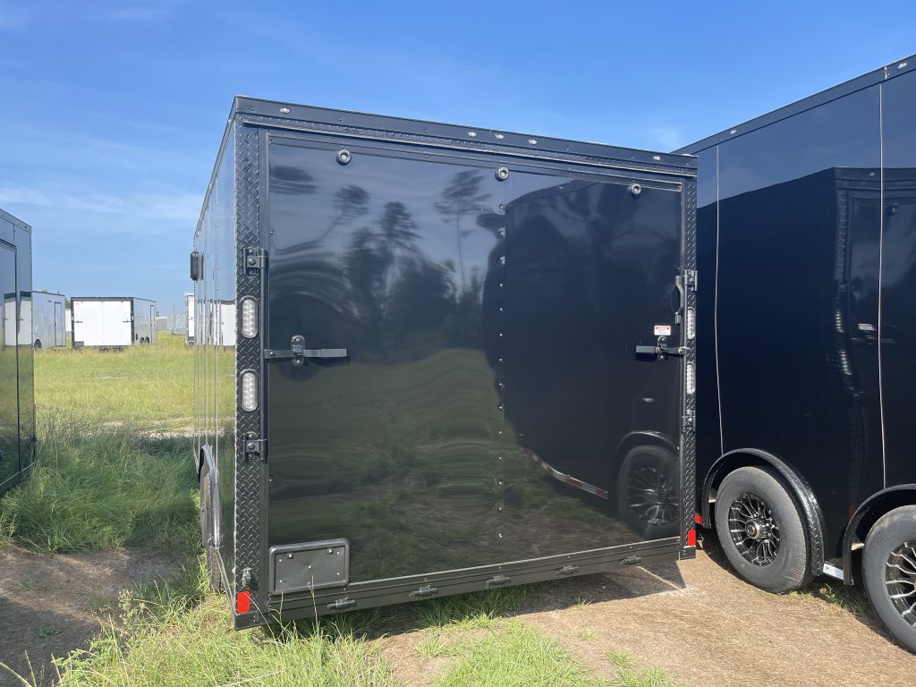 8.5×16 Rock Solid Cargo Trailer – Blackout Special Edition