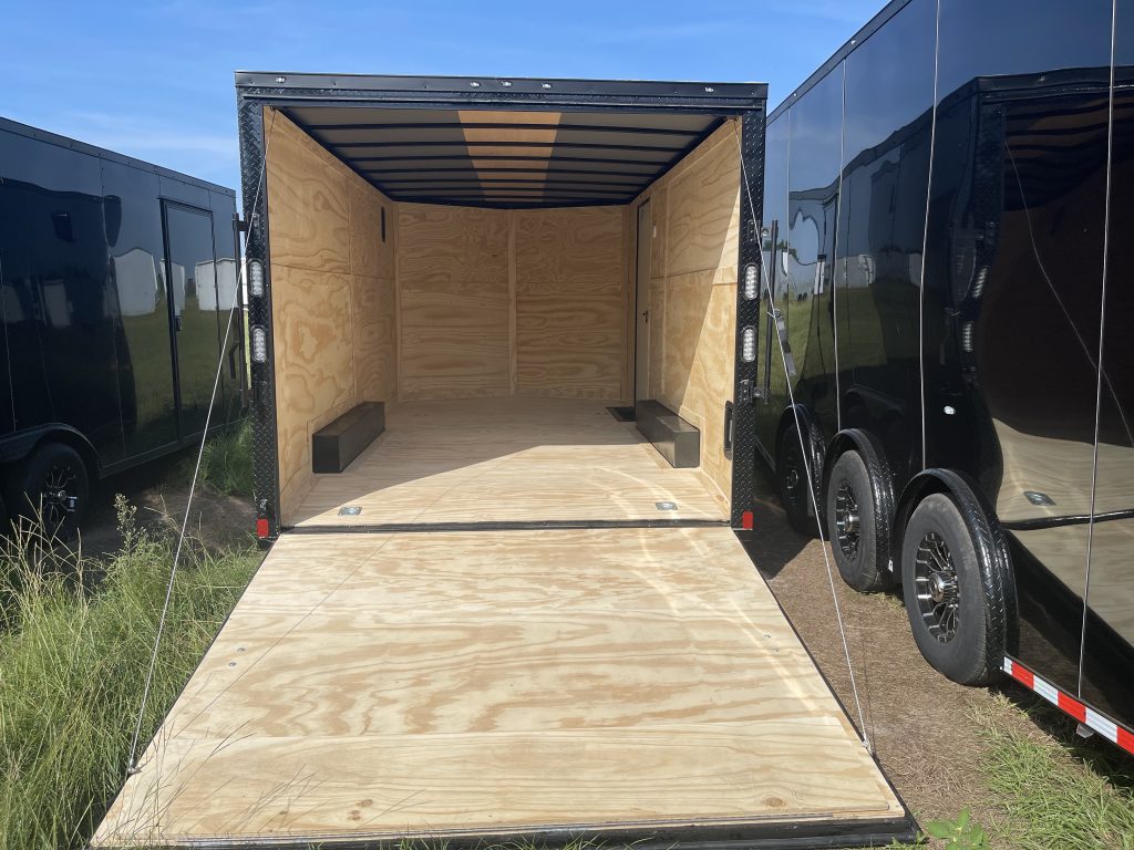 8.5×16 Rock Solid Cargo Trailer – Blackout Special Edition