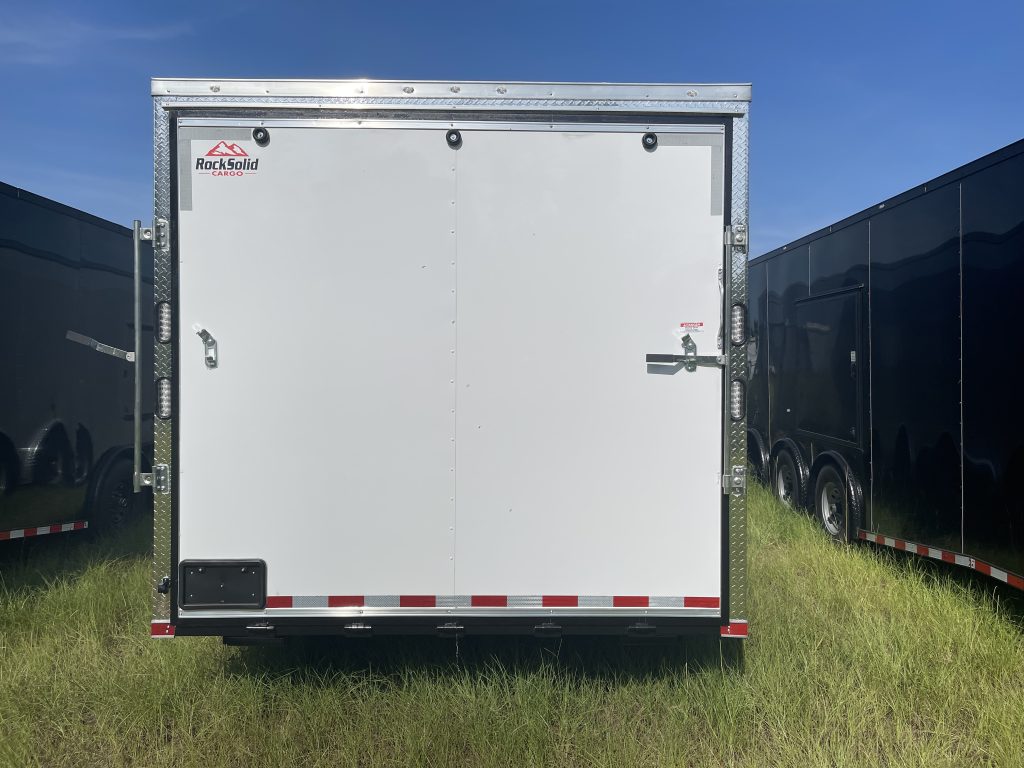8.5×36 Rock Solid Car Hauler – White .080 Poly Core