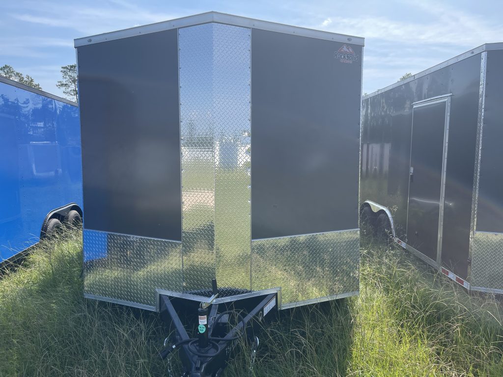 8.5×20 Rock Solid Cargo Trailer – Charcoal Gray