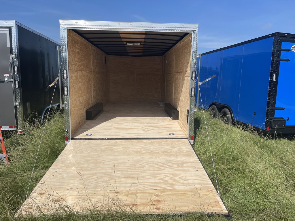 8.5×20 Rock Solid Cargo Trailer – Charcoal Gray
