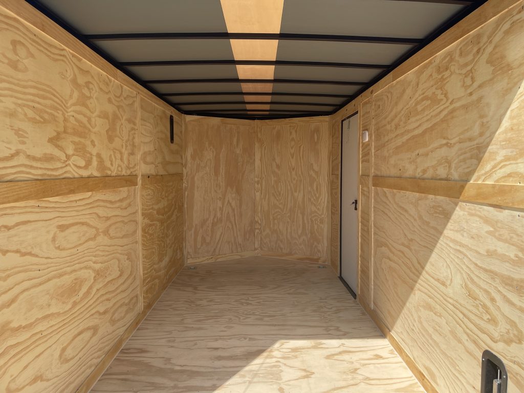 7×14 Black Rock Solid Cargo Trailer – Blackout Special Edition