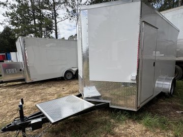 7′ x 12′ Single Axle Quality Cargo Concession Trailer for Sale in Douglas, GA – $11,650