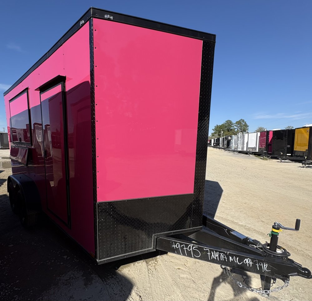 7′ x 14′ Quality Cargo Concession Trailer for Sale in Douglas, GA – $15,985